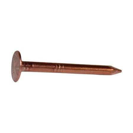 PRO-FIT Roofing Nail, 1-1/2 in L, 4D, Copper Finish 0250098